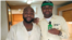Israel, dama, da Davido, hagu (Hoto: Instagram/Israel DMW)