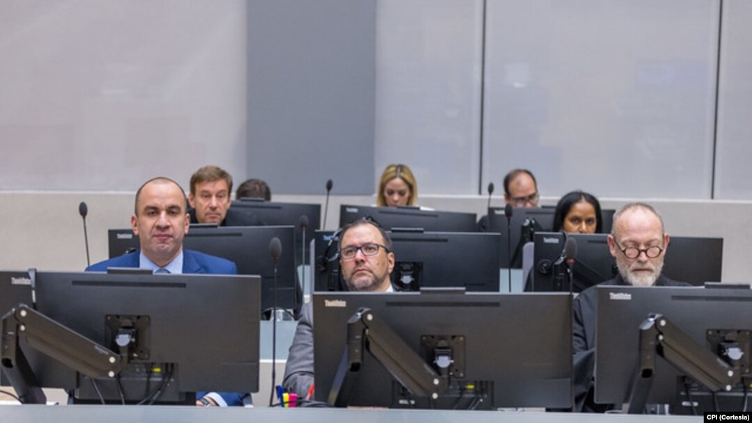 Representación de Venezuela durante el segundo día de audiencia en la Sala de Apelaciones de la CPI.