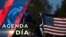 Los demócratas Kamala Harris y Tim Walz empiezan gira electoral por Georgia, mientras su rival, el republicano Donald Trump, es imputado de nuevo.