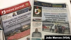 Capas Novo Jornal