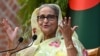 Sheikh Hasina, Waziri Mkuu wa zamani wa Bangladesh