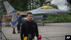 Russia Ukraine War F16 Zelensky