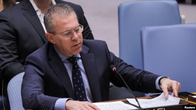 İsrail'in BM temsilcisi Erdan'a göre Güvenlik Konseyi Hamas'ı terör örgütü olarak tanımlamalı