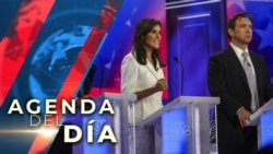 Nikki Haley y Ron DeSantis luchan por el segundo lugar en encuestas de las primarias republicanas