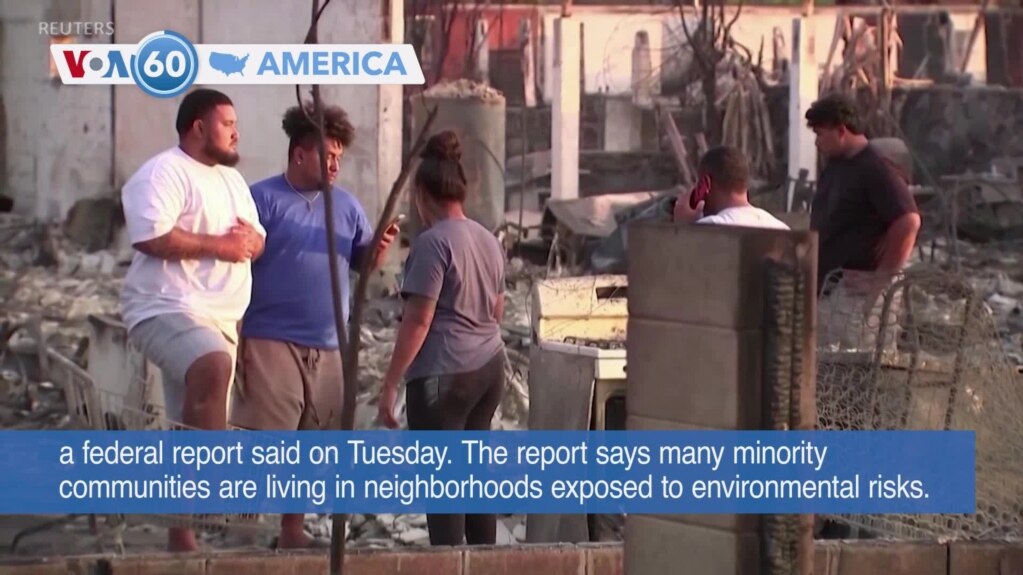 VOA60 America - Report: Climate change harms Americans physically, mentally and financially