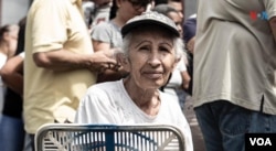 Miriam Gómez, 71 años. [Foto: Fabiana Rondón]
