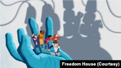 自由之家公布2023年网络自由（Freedom on the Net）报告。（2023年10月4日 图片来自自由之家网站）