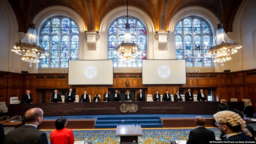Audiencias públicas sobre medidas provisionales solicitadas por Guyana ante la CIJ sobre el referendo consultivo sobre el Esequibo que promueve el gobierno de Venezuela. 