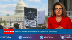 Yahudiler ABD Kongresi'nde ateşkes için eylem yaptı