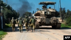Binh sĩ Israel tại Dải Gaza.