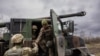 Украинские военнослужащие в самоходной гаубице CAESAR на востоке Украины (Архивное фото Самира Аль-ДУМИ/AFP)