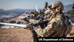 عکس آرشیف از نظامیان امریکایی و کوریای جنوبی