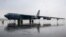 지난해 한국 청주 공군기지에 착륙한 미 공군 B-52H 전략폭격기. (자료사진)