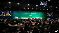 Hội nghị thượng đỉnh về khí hậu của Liên Hiệp Quốc (COP28) khai mạc tại Dubai, Các tiểu vương quốc Ả Rập Thống nhất, vào ngày 30 tháng 11 năm 2023.