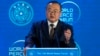 劉建超在北京舉行的世界和平論壇上講話。(資料圖片）