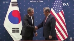 布林肯與韓外交部長會晤 對朝俄的軍事合作深感擔憂