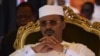 Presiden Dewan Transisi Chad Mahamat Idriss Deby Itno saat menghadiri perayaan Hari Kemerdekaan ke-63 di N'Djamena, 11 Agustus 2023. (Denis Sassou Gueipeur / AFP)