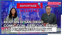 Kejutan di San Diego Comic Con; Dari Cuci Piring Jadi Pemilik Restoran