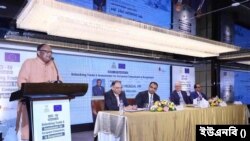 ঢাকার গুলশানে রেনেসাঁ হোটেলে শীর্ষক সেমিনারে বাণিজ্যমন্ত্রী টিপু মুনশি। ৪ অক্টোবর, ২০২৩।