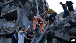 غزه پس از حملات اسرائیل. آرشیو 