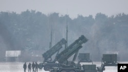 Lanseri raketa Patriot nabavljeni od SAD prošle godine raspoređeni u Varšavi, Poljska, 6. februara 2023.