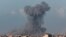 FILE - Smoke billows after Israeli bombardment on Khan Yunis as seen from Rafah, in the southern Gaza Strip on March 9, 2024, amid ongoing battles between Israel and the Palestinian militant group Hamas.