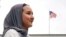 Northeastern University student Mashal Aziz poses on campus, July 21, 2023, in Boston.