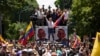 Opposition leader joins rally calling for Venezuela election results to be overturned 