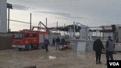 Magazina e deputetit socialist Bujar Çela, ku ndodhi shpërthimi në 1 mars
