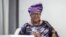 FILE -Director-General of the World Trade Organization (WTO) Ngozi Okonjo-Iweala attends a session on the closing day of the World Economic Forum annual meeting in Davos, on January 19, 2024. 