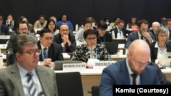 Menteri Luar Negeri Retno Marsudi mengatakan “Israel telah mengubah Gaza menjadi seperti neraka"saat menghadiri pertemuan khusus Dewan Eksekutif WHO di Jenewa, Swiss, (10/12). (Foto: Courtesy/Kemlu)