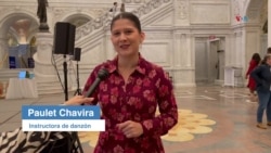 Paulet Chavira, instructora de danzón