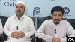 Aftab Shinwari and Danial Danish - in Peshawar Press Club