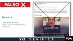 La información en el video viral fue negada por la representante de Trejo y, además, no hay evidencia de que el video fuera publicado por MSNBC ni que fuera parte del podcast de TMZ Live.
