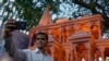 Devotees Splurge on Jets, Gold Idols for Hindu Temple Opening in India 