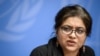 سارا حسین، رئیس کمیته حقیقت‌یاب مستقل سازمان ملل متحد در مورد جمهوری اسلامی - آرشیو
