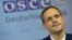 FILE - Vitaly Ignatiev, then the acting foreign minister of Transnistria, is pictured in Berlin, June 3, 2016. He said Jan. 26, 2024, that his team would no longer attend talks on Moldova's future in areas under government control.