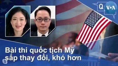 Bài thi quốc tịch Mỹ sắp thay đổi, khó hơn