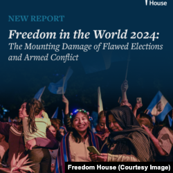 Freedom House, “Sorunlu Seçimlerin ve Silahlı Çatışmaların Artan Zararları” başlıklı raporunu yayınladı.