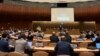26일 스위스 제네바에서 유엔 군축회의 고위급회기 첫날 회의가 열리고 있다.