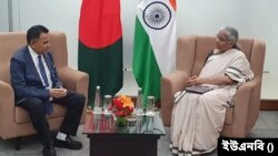 ভারতের অর্থমন্ত্রীর সঙ্গে বাংলাদেশের অর্থমন্ত্রীর সাক্ষাৎ
