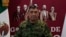 FILE - Mexican Defense Secretary Luis Cresencio Sandoval is pictured in Mexico City, Jan. 5, 2023. He said Nov. 24, 2023, that alleged Sinaloa figure Nestor Isidro Perez Salas, arrested two days earlier, ordered a 2019 attack on dwellings of soldiers’ families.