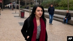 Women in Turkey "want to live more freely and more equally," says Fidan Ataselim of the We Will Stop Femicides Platform, pictured in Istanbul, March 5, 2024.