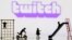 ILUSTRASI - Miniatur taman bermain anak-anak di depan logo Twitch, 4 April 2023. (REUTERS/Dado Ruvic)