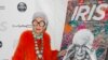 FILE - Iris Apfel attends the premiere of "Iris" at the Paris Theatre on Wednesday, April 22, 2015, in New York.