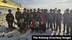 ကိုးကန့်ဒေသရှိ တာရင်တောင်ကို သိမ်းယူအပြီး ကိုးကန့် MNDAA အဖွဲ့က The Kokang စာမျက်နှာတွင် ထုတ်ပြန်ထားသည့်ဓါတ်ပုံ