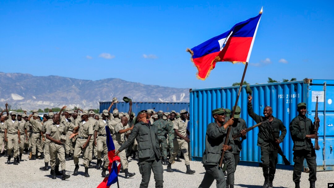 Haiti Military Recruits