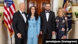 У грудні минулого року Джамала з чоловіком у Вашингтоні зустрілися з президентом та першою леді США Джо та Джилл Байден