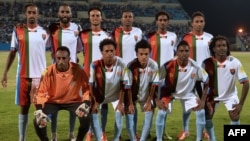 L'équipe nationale érythréenne en 2015.