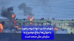 شهرام خلدی: تنها شیوه برخورد با حوثی‌ها ارجاع موضوع به سازمان ملل متحد است